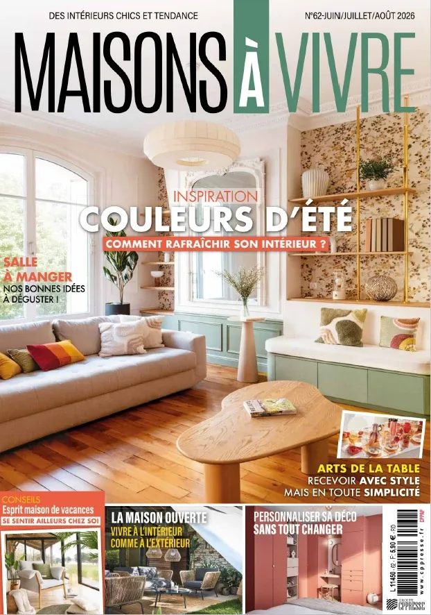 1001Ebooks - Maisons à Vivre N°62 (Juin-Juillet-Août 2026) Maisons à Vivre N°62 (Juin-Juillet-Août 2026)