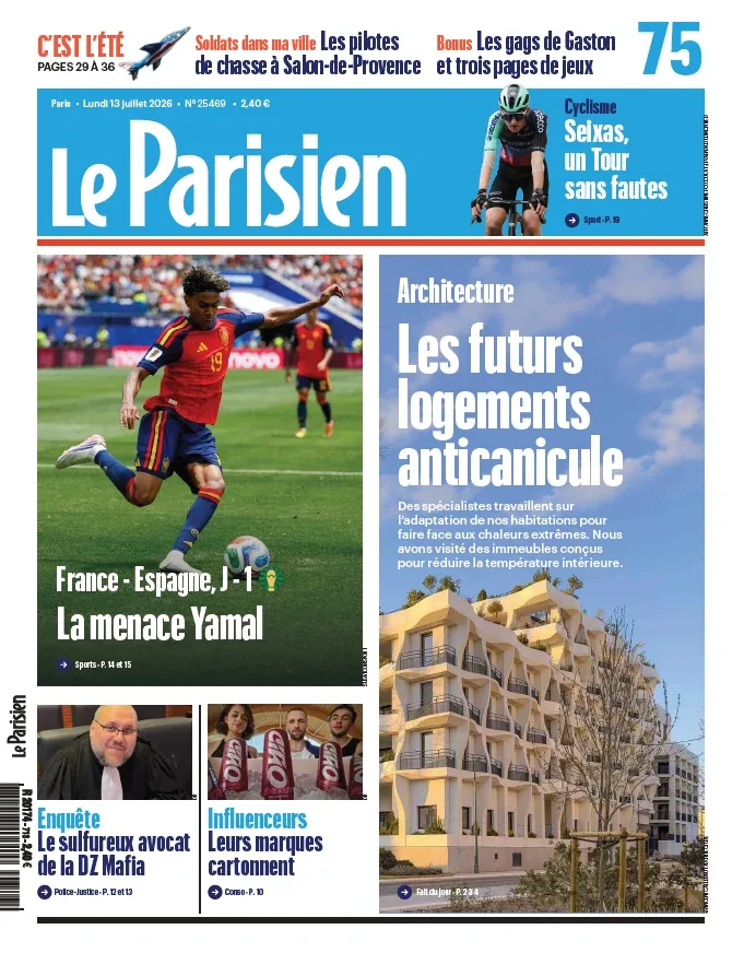 1001Ebooks - Le Parisien (13 Juillet 2026) Le Parisien (13 Juillet 2026)