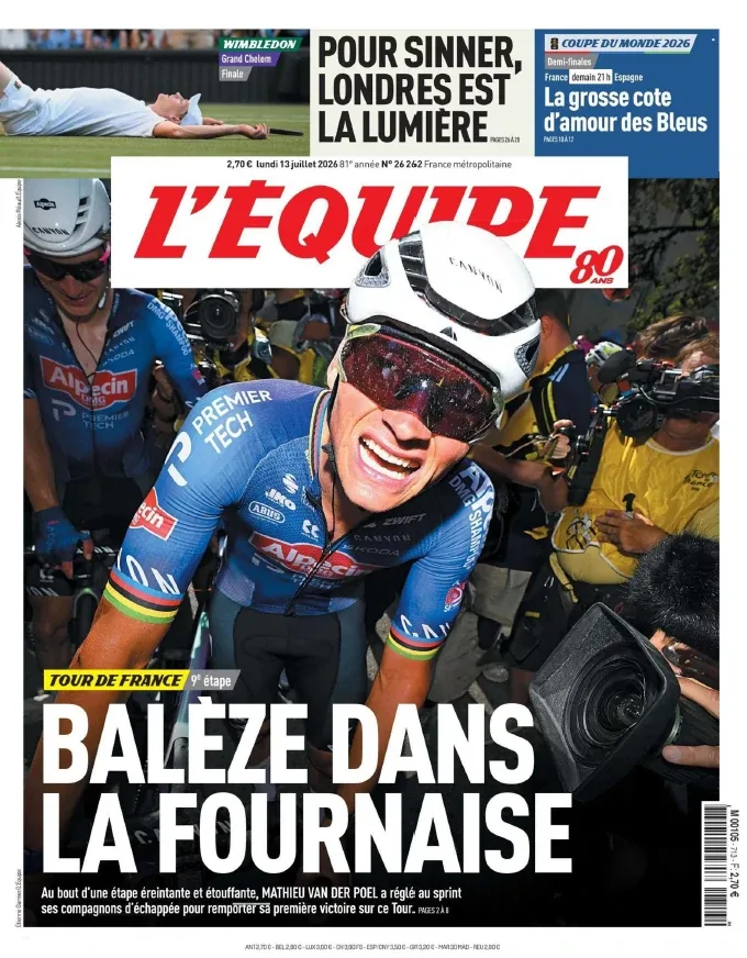 1001Ebooks - L'Équipe (13 Juillet 2026) L'Équipe (13 Juillet 2026)
