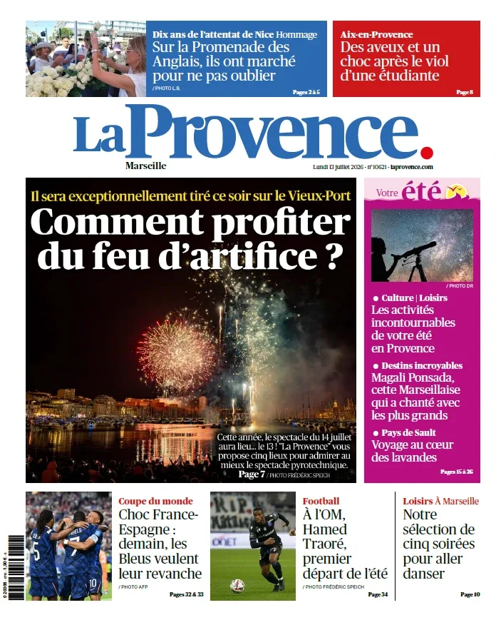 1001Ebooks - La Provence (13 Juillet 2026) La Provence (13 Juillet 2026)
