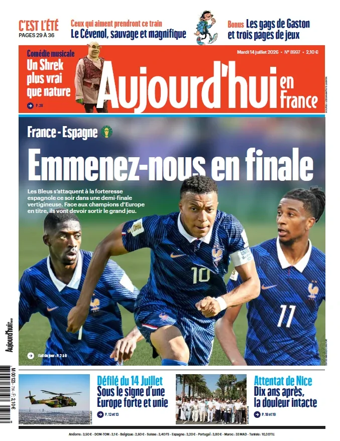 1001Ebooks - Aujourd'hui en France (14 Juillet 2026) Aujourd'hui en France (14 Juillet 2026)