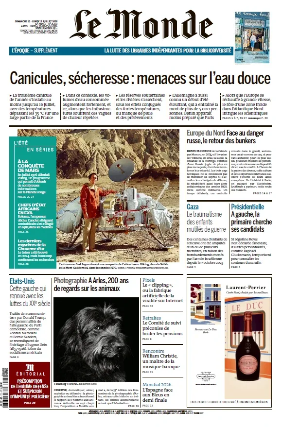 1001Ebooks - Le Monde (12-13 Juillet 2026) Le Monde (12-13 Juillet 2026)
