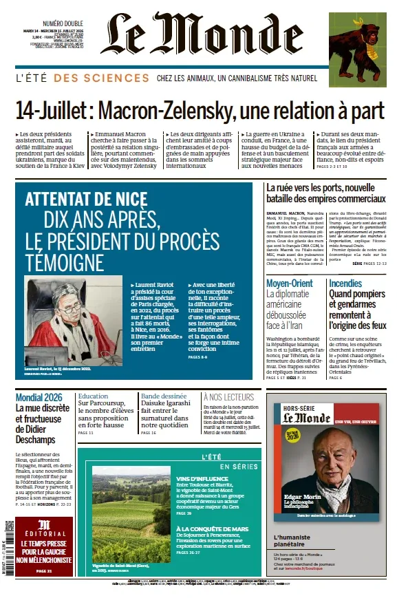 1001Ebooks - Le Monde (14-15 Juillet 2026) Le Monde (14-15 Juillet 2026)
