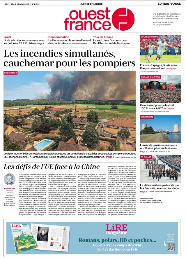 1001Ebooks - Ouest-France (14 Juillet 2026) Ouest-France (14 Juillet 2026)