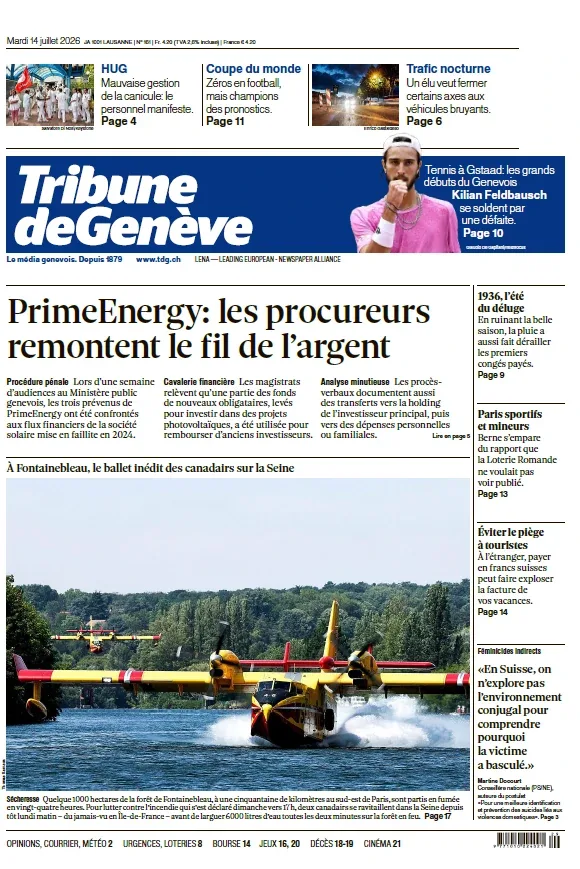 1001Ebooks - Tribune de Genève (14 Juillet 2026) Tribune de Genève (14 Juillet 2026)
