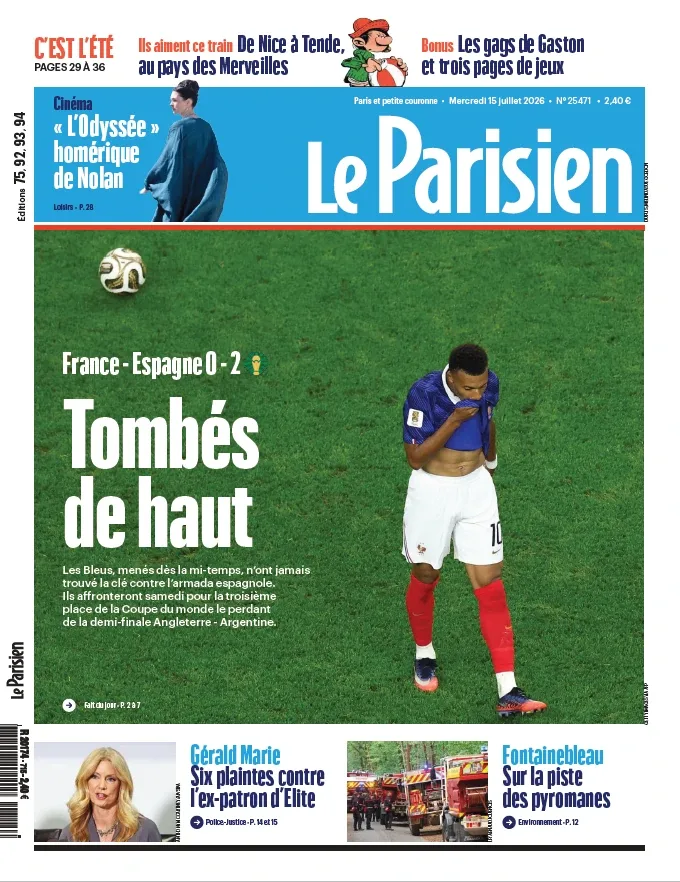 1001Ebooks - Le Parisien (15 Juillet 2026) Le Parisien (15 Juillet 2026)
