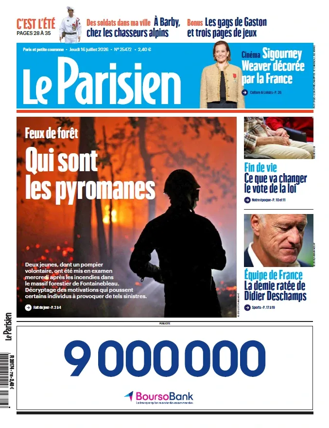 1001Ebooks - Le Parisien (16 Juillet 2026) Le Parisien (16 Juillet 2026)