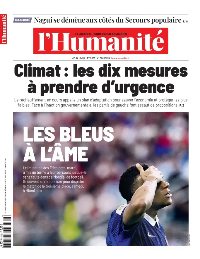 1001Ebooks - L'Humanité (16 Juillet 2026) L'Humanité (16 Juillet 2026)