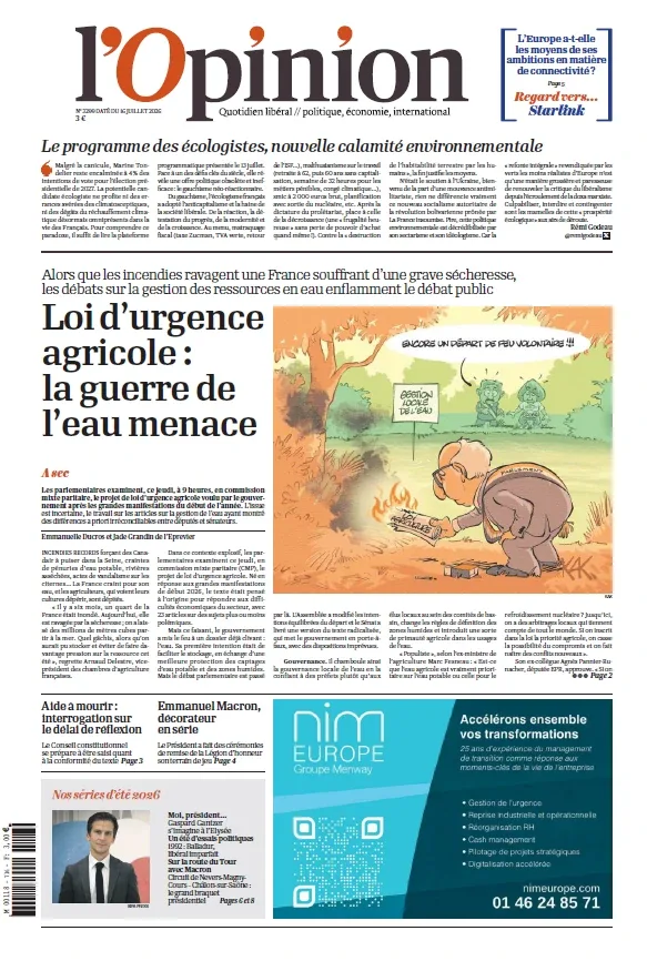 1001Ebooks - L'Opinion (16 Juillet 2026) L'Opinion (16 Juillet 2026)