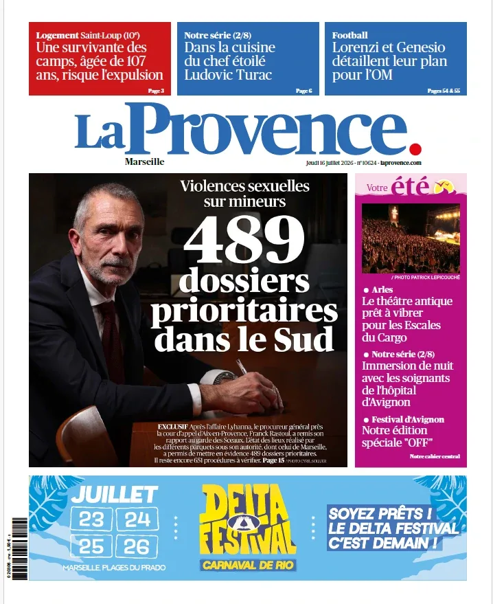 1001Ebooks - La Provence (16 Juillet 2026) La Provence (16 Juillet 2026)
