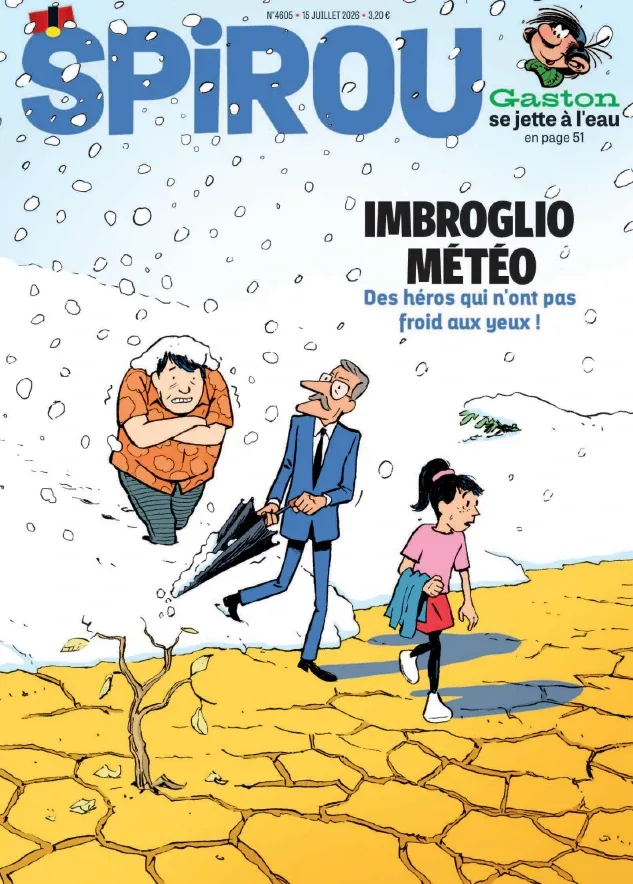 1001Ebooks - Le Journal de Spirou N°4605 (15 Juillet 2026) Le Journal de Spirou N°4605 (15 Juillet 2026)