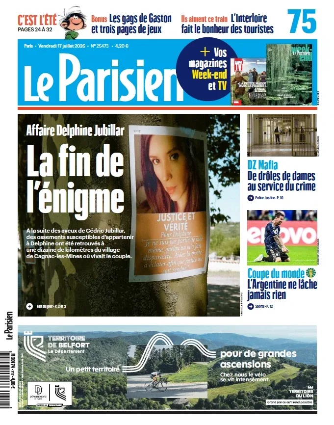 1001Ebooks - Le Parisien (17 Juillet 2026) Le Parisien (17 Juillet 2026)