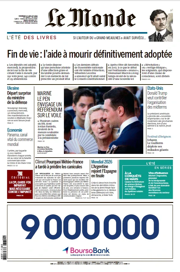 1001Ebooks - Le Monde (17 Juillet 2026) Le Monde (17 Juillet 2026)