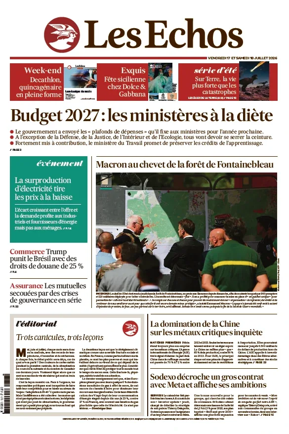 1001Ebooks - Les Échos (17 Juillet 2026) Les Échos (17 Juillet 2026)