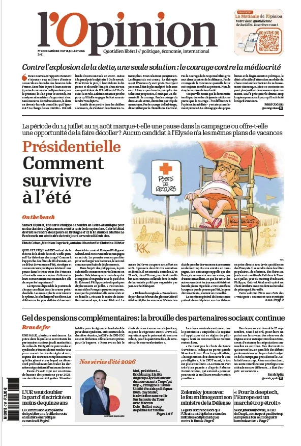 1001Ebooks - L'Opinion (17 Juillet 2026) L'Opinion (17 Juillet 2026)