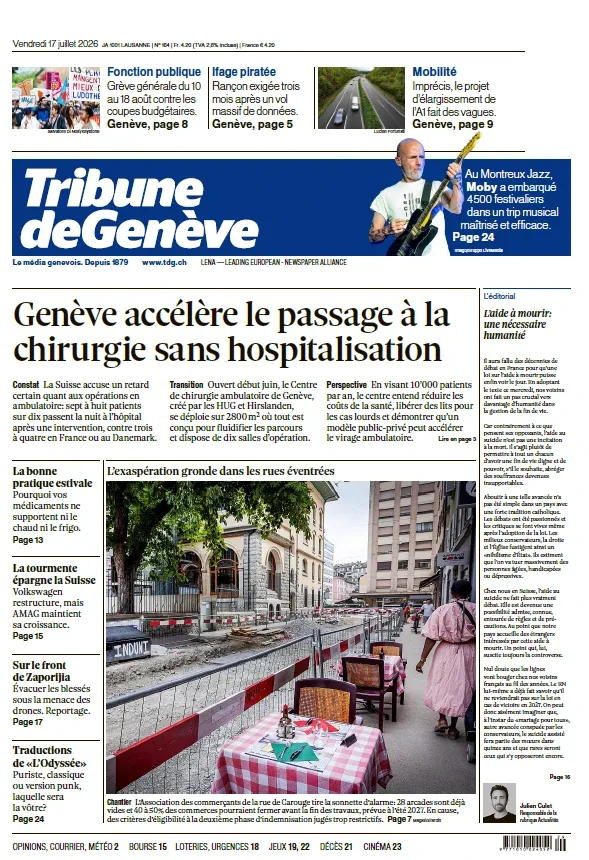 1001Ebooks - Tribune de Genève (17 Juillet 2026) Tribune de Genève (17 Juillet 2026)