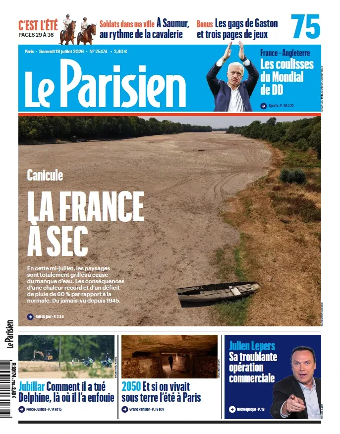 1001Ebooks - Le Parisien (18 Juillet 2026) Le Parisien (18 Juillet 2026)