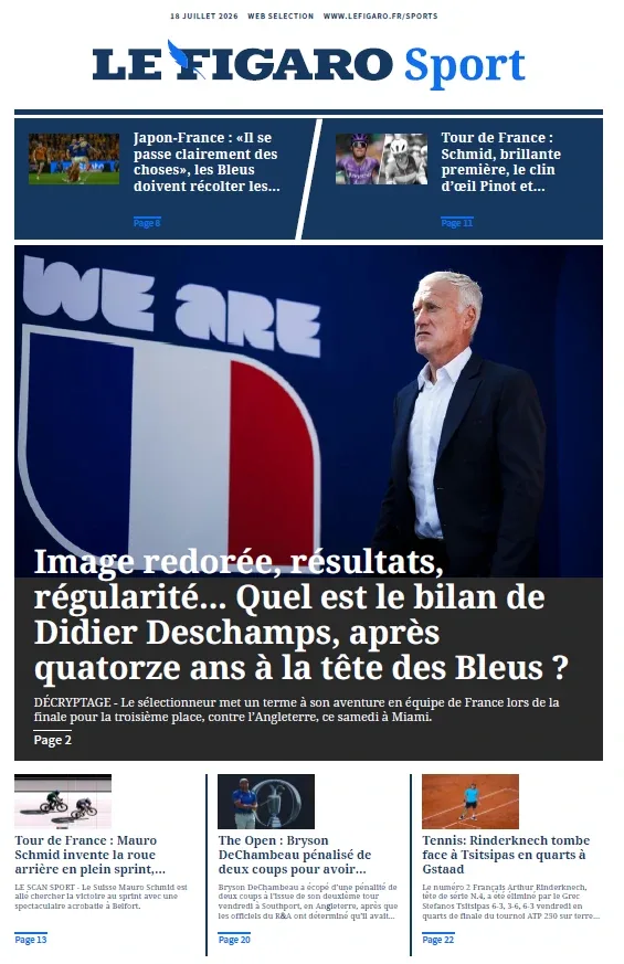 1001Ebooks - Le Figaro Sport (18 Juillet 2026) Le Figaro Sport (18 Juillet 2026)