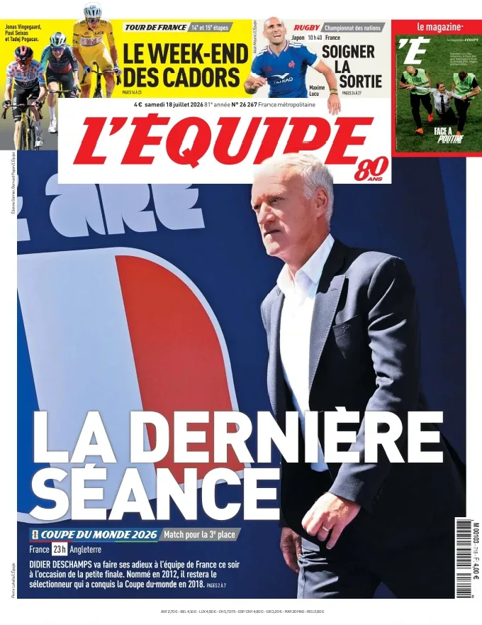 1001Ebooks - L'Équipe (18 Juillet 2026) L'Équipe (18 Juillet 2026)