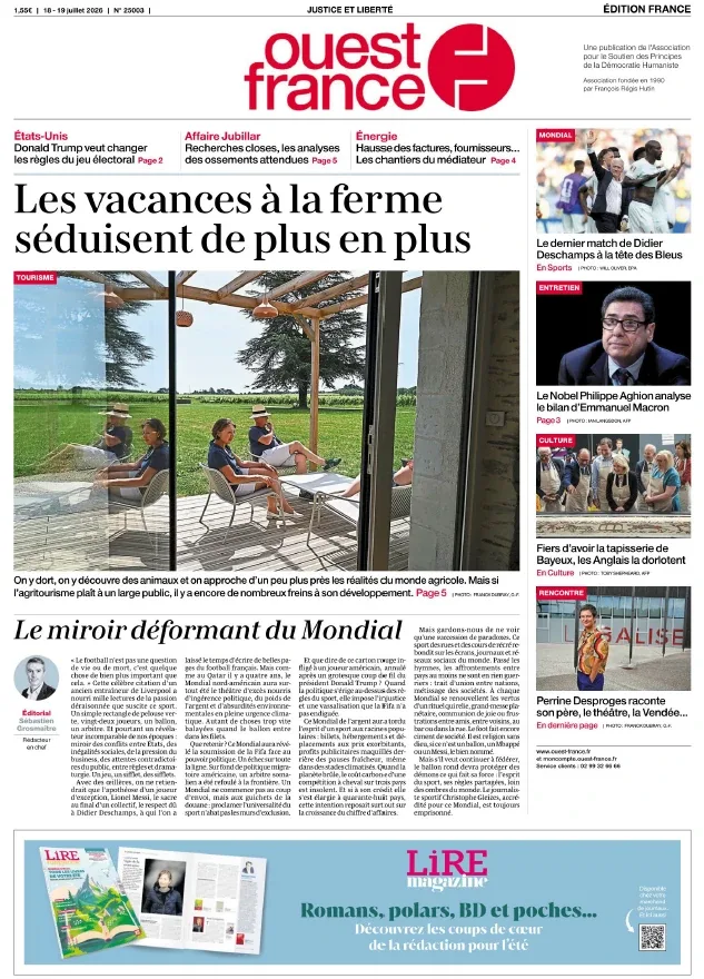 1001Ebooks - Ouest-France (18-19 Juillet 2026) Ouest-France (18-19 Juillet 2026)