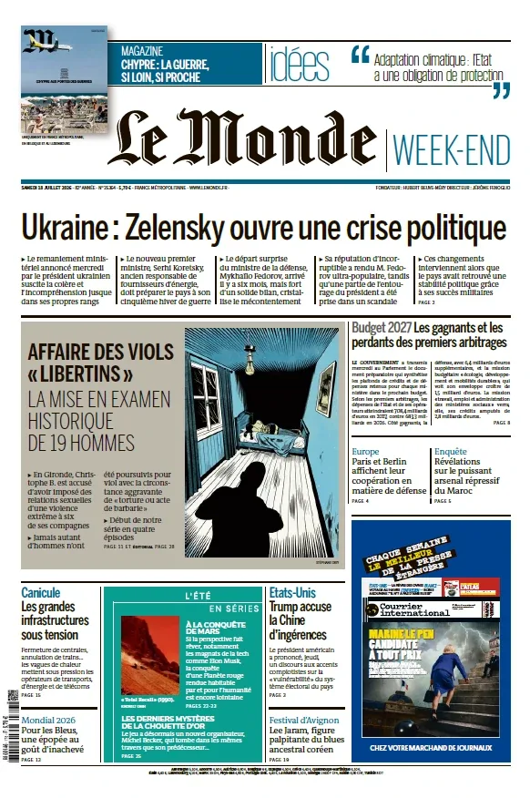 1001Ebooks - Le Monde (18 Juillet 2026) Le Monde (18 Juillet 2026)