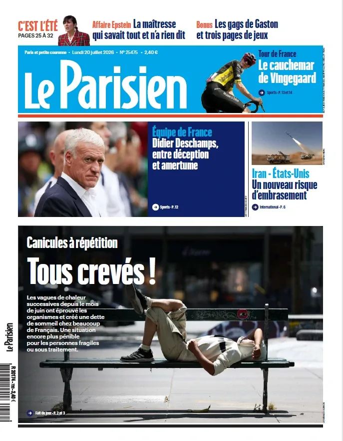 1001Ebooks - Le Parisien (20 Juillet 2026) Le Parisien (20 Juillet 2026)