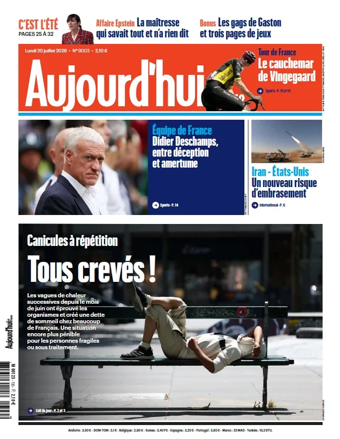 1001Ebooks - Aujourd'hui en France (20 Juillet 2026) Aujourd'hui en France (20 Juillet 2026)