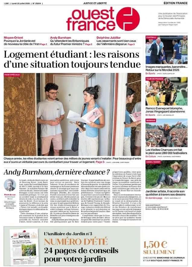 1001Ebooks - Ouest-France (20 Juillet 2026) Ouest-France (20 Juillet 2026)