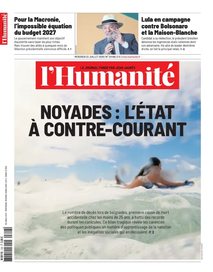 1001Ebooks - L'Humanité (22 Juillet 2026) L'Humanité (22 Juillet 2026)