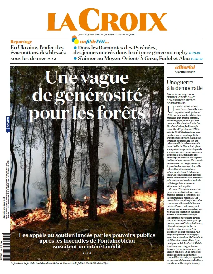 La Croix (23 Juillet 2026)