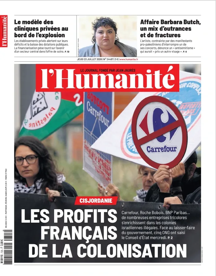L'Humanité (23 Juillet 2026)