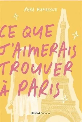 Ce que j'aimerais trouver  à Paris