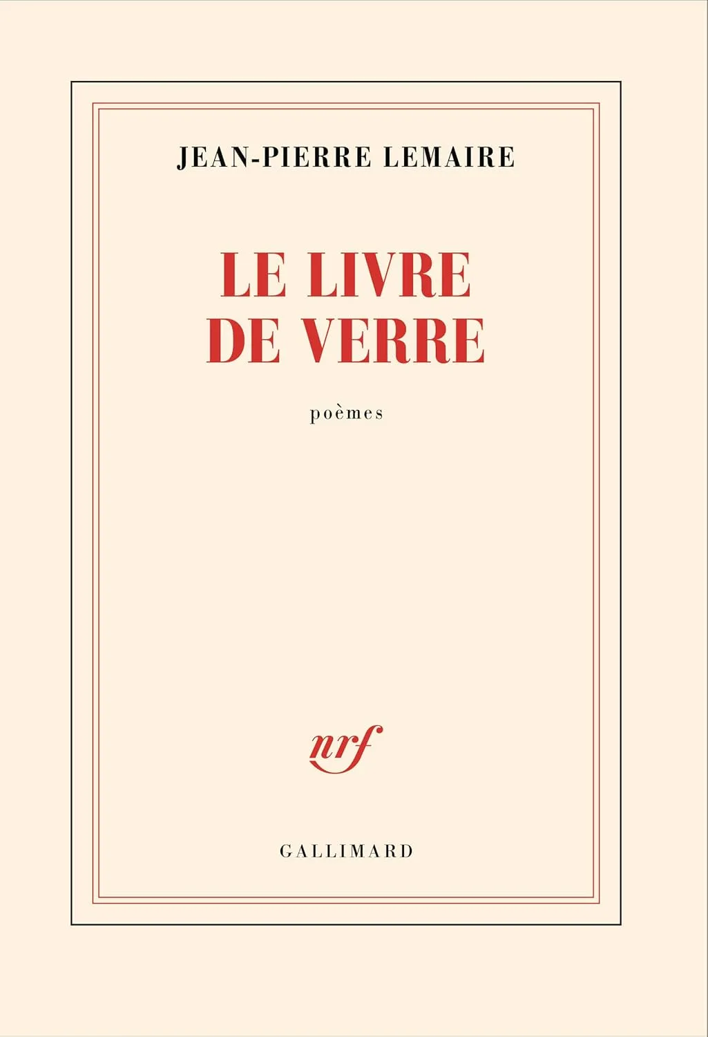 Le livre de verre