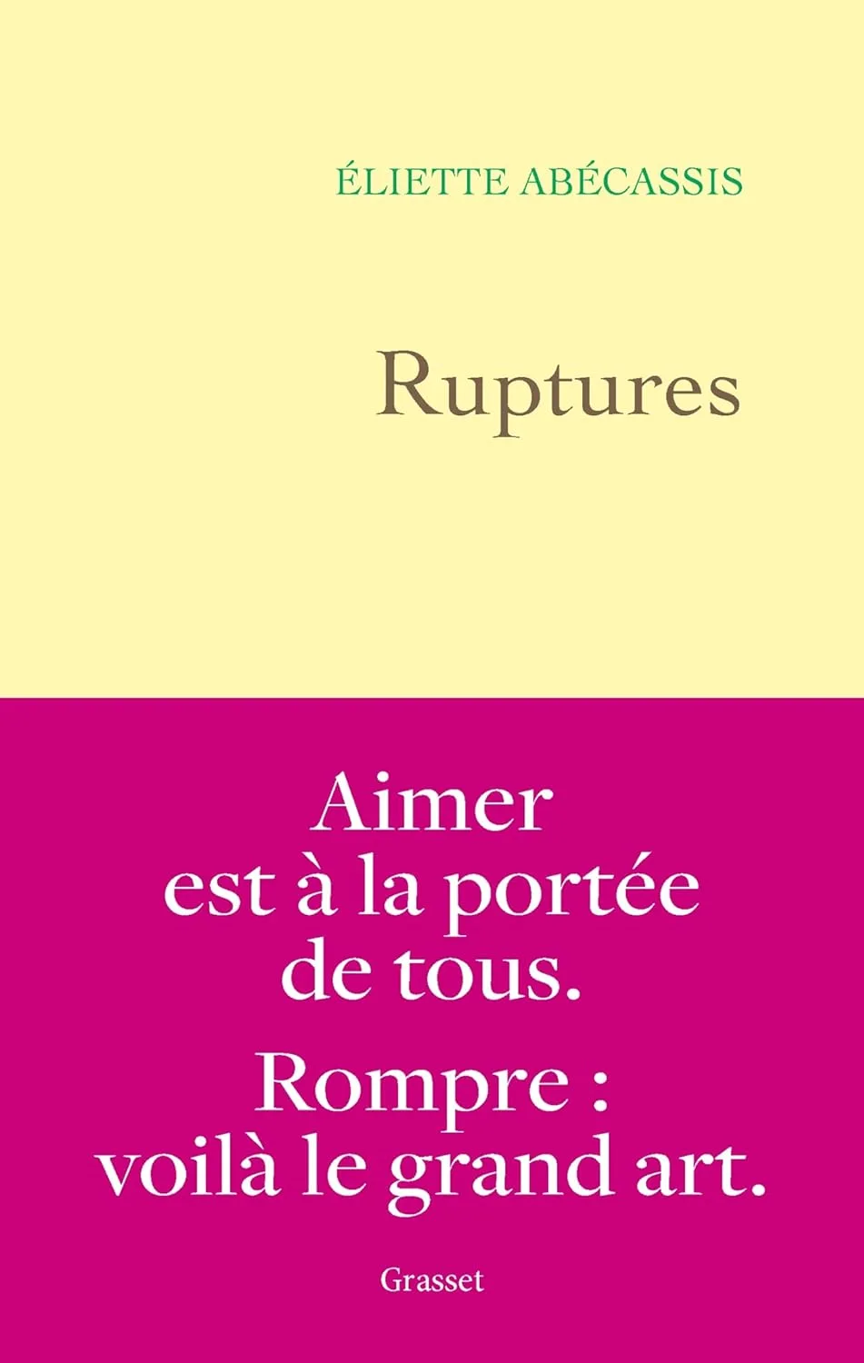 Ruptures: Nouvelles