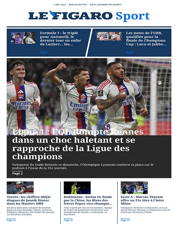 Le Figaro Sport ( 4 Mai 2026 )