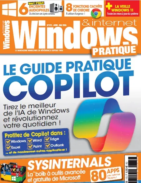 1001Ebooks - Windows & Internet Pratique N°172 ( Avril - Mai 2026 ) Windows & Internet Pratique N°172 ( Avril - Mai 2026 )