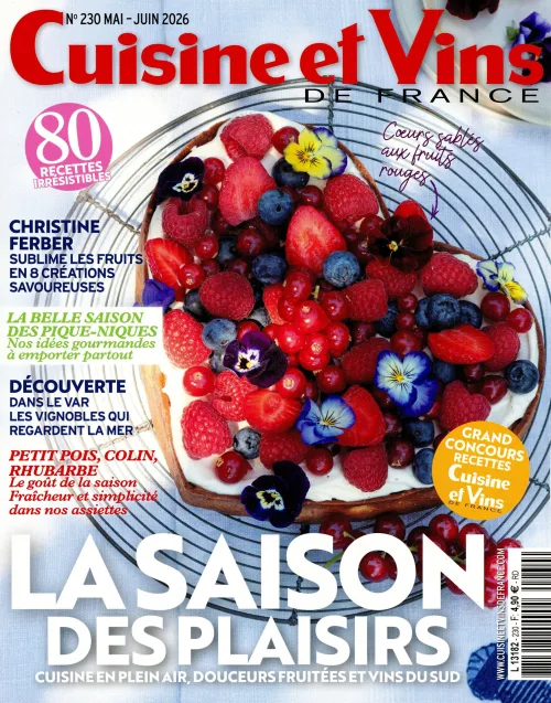 Cuisine et Vins de France N°230 ( Mai-Juin 2026 )