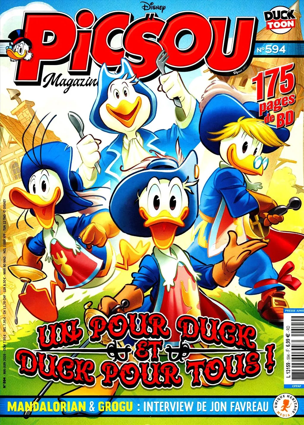 Picsou N°594 ( Mai-Juin 2026 )