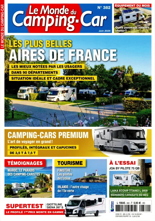 Le Monde du Camping-Car N°382 ( Juin 2026 )