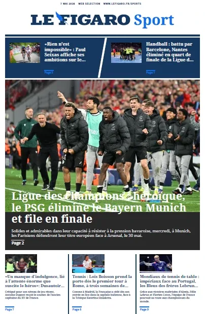 Le Figaro Sport (7 Mai 2026)