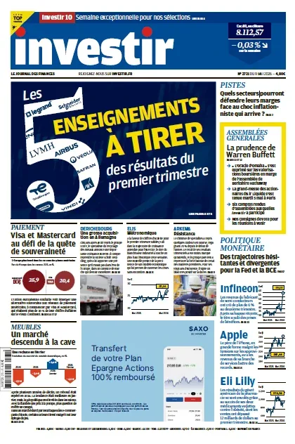 Investir N°2731 (9 Mai 2026)