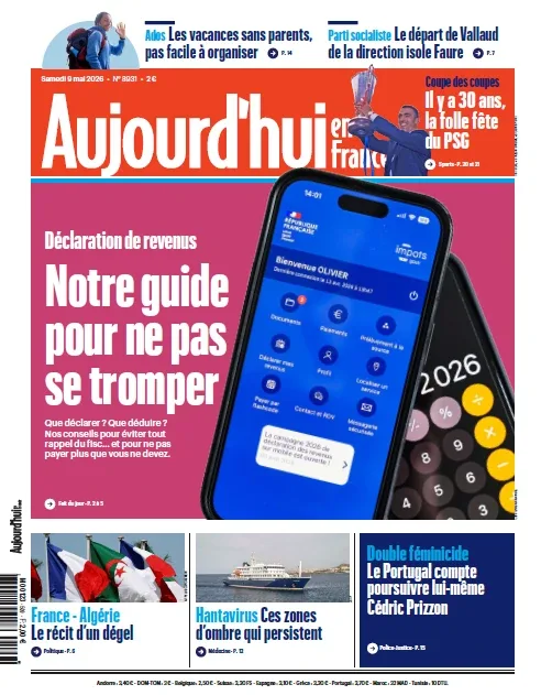 Aujourd’hui en France (9 Mai 2026)