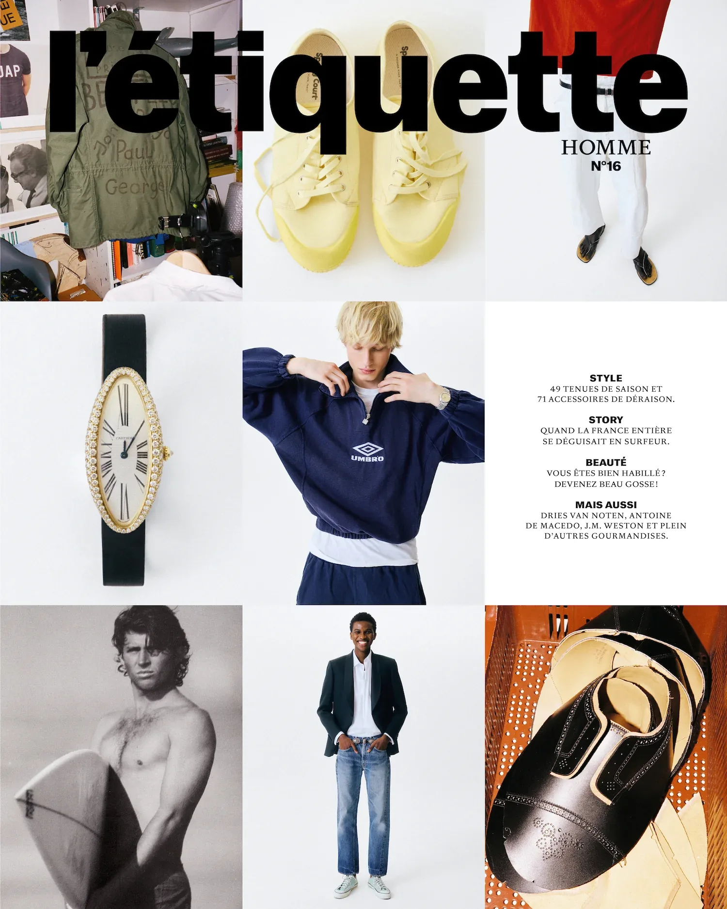 L'étiquette Homme N°16 (Printemps-Été 2026)
