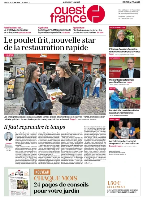 Ouest-France (9-10 Mai 2026)