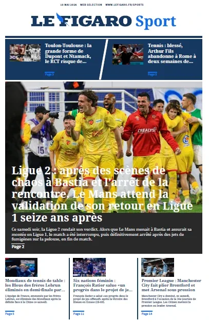 Le Figaro Sport (10 Mai 2026)
