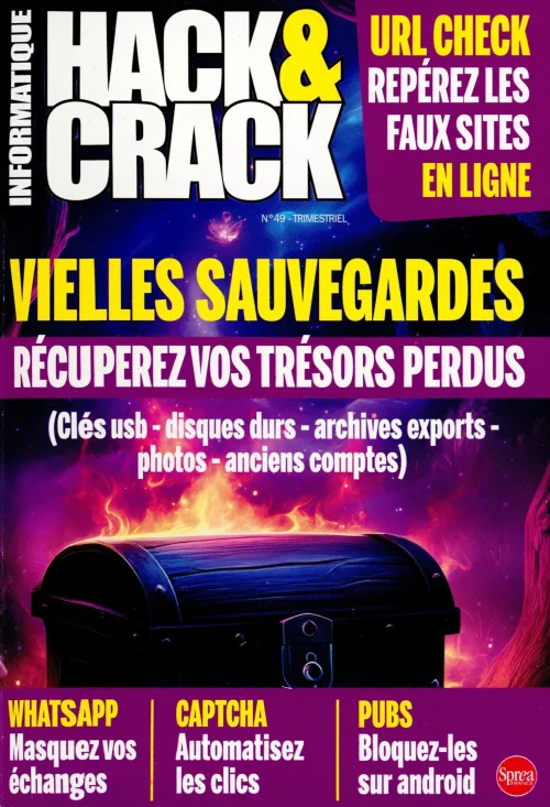 1001Ebooks - Hack & Crack N°49 (Avril 2026) Hack & Crack N°49 (Avril 2026)