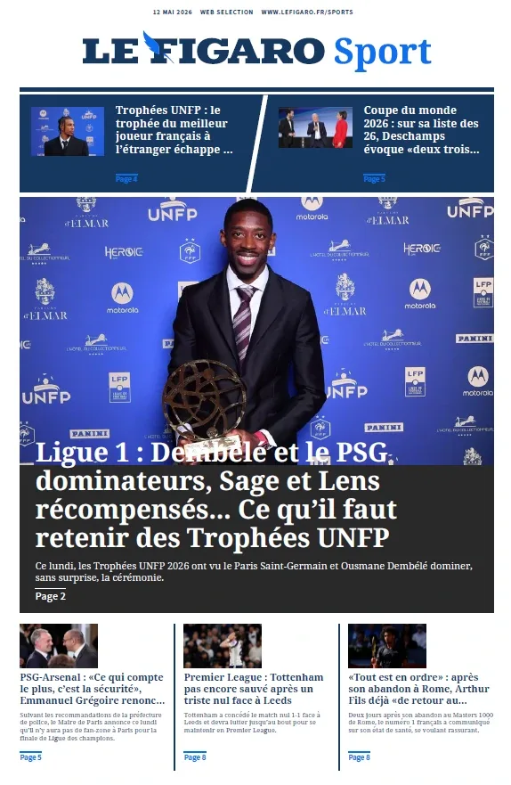 Le Figaro Sport (12 Mai 2026)