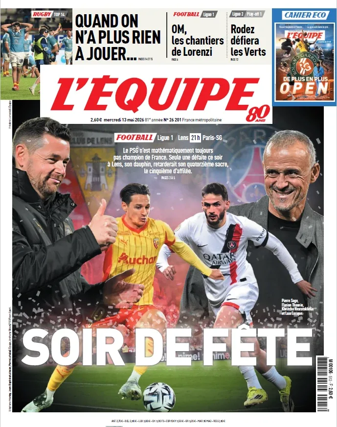 L’Équipe (13 Mai 2026)