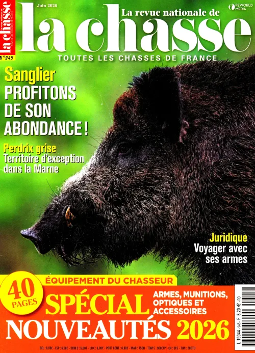 La Revue Nationale de la Chasse N°945 (Juin 2026)