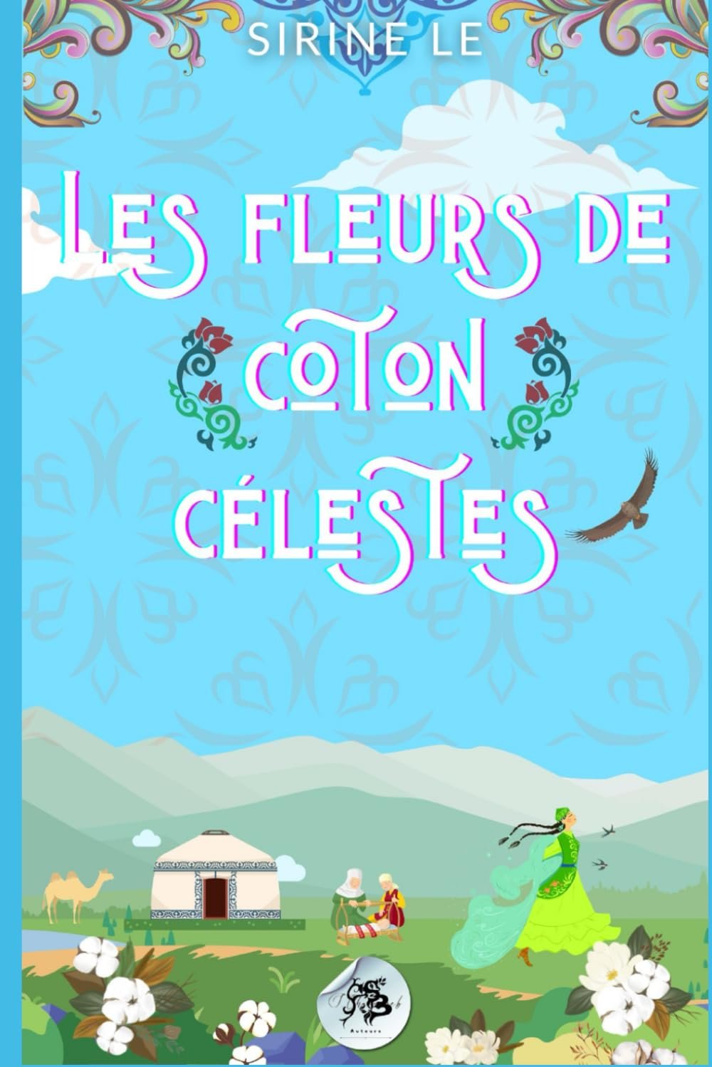 Les fleurs de coton célestes